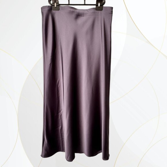 Zara Long Satin Skirt - Picture 1 of 5
